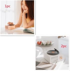 Wireless mini portable retro phonograph Bluetooth-compatible speaker (Option: Style11)